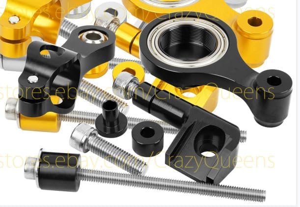 ya 11 9.14 baidifor Yamaha R6 2006-2015 2014 13 Steering Damper Stabilizer Mounting Bracket/Set