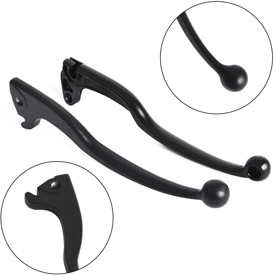 ya 5 8.10 Brake Clutch Levers Alu for Minium Black Motorcycle Accessories