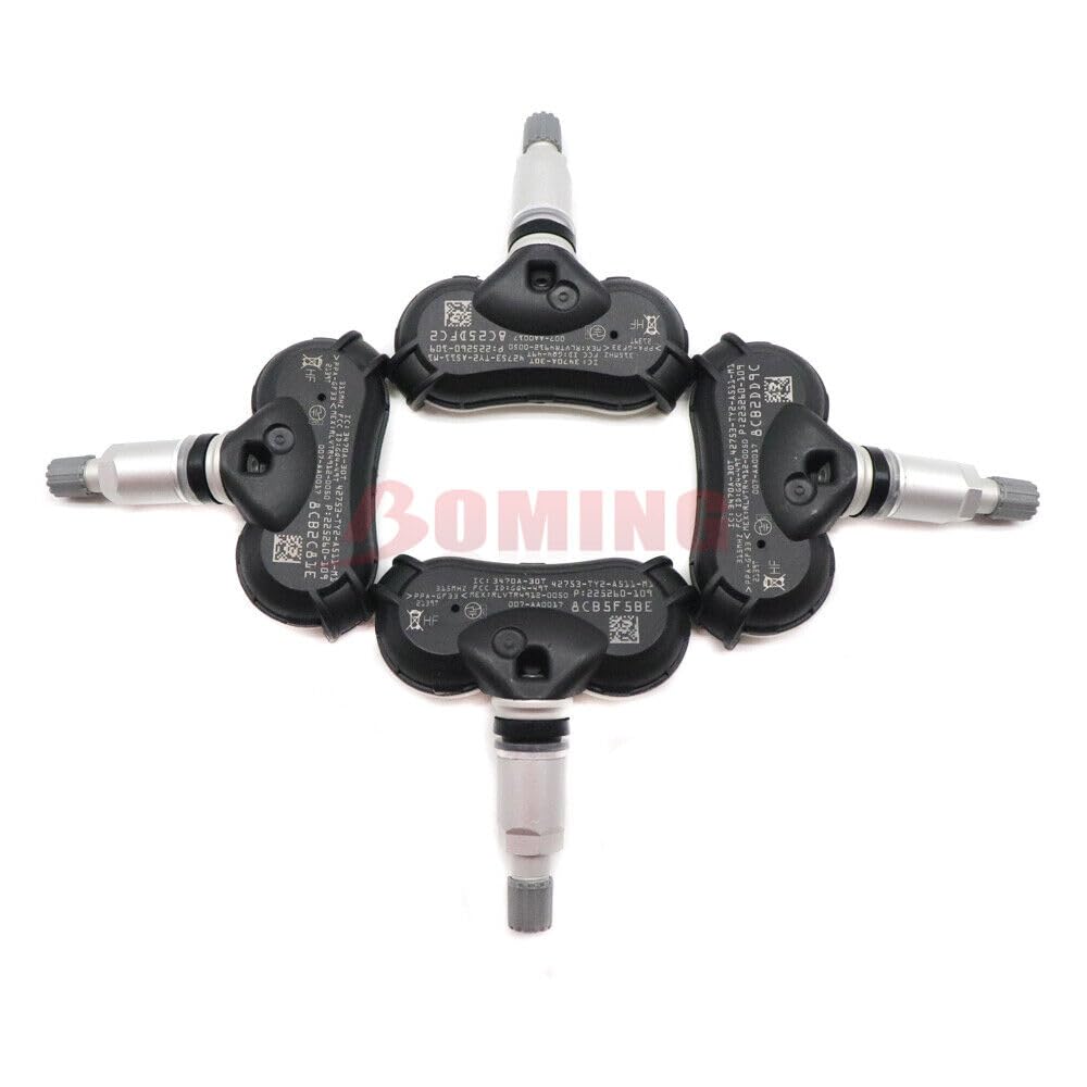 ya 4 8.8 Set of 4X tire Pressure Monitoring Sensor 42753-TY2-A51 for Acura TL ZDX RLX 315Mhz