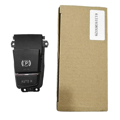 ya 4 8.8 Car Parking Brake Control Switch H Hold Fit for BMW 5 6 Series X3 61319385029 Black