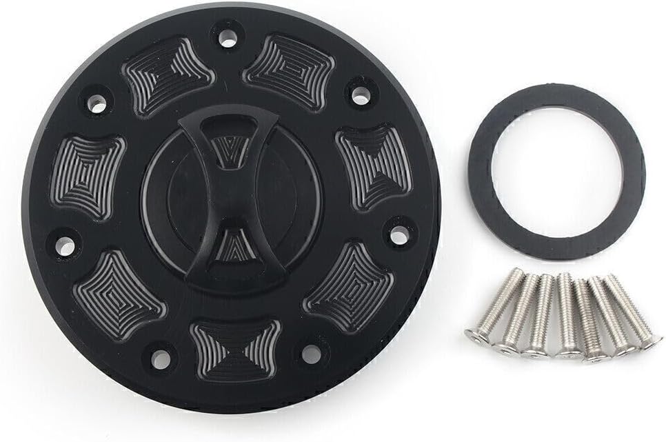 ya 9 10.24 for Kawasaki ZRX-1100 1999-2000 Motorcycle Oil Cover Keyless Fuel Tank Gas Cap