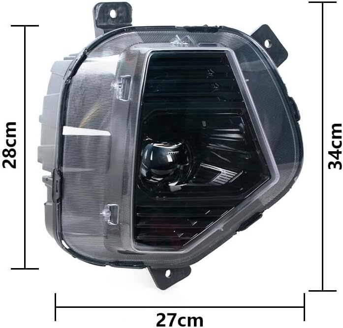 ya 9 10.24 1 PCS Left Fog Lights Daytime Running Headlights For Changan CS35 Plus 2021-2023