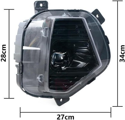 ya 9 10.24 1 PCS Left Fog Lights Daytime Running Headlights For Changan CS35 Plus 2021-2023