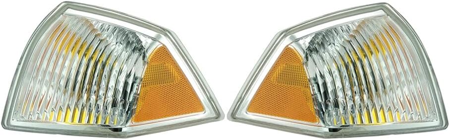 ya 6 8.14 2x Front LH & RH Turn Signal Light Indicator Lamp Fits For Compass 2007-2010