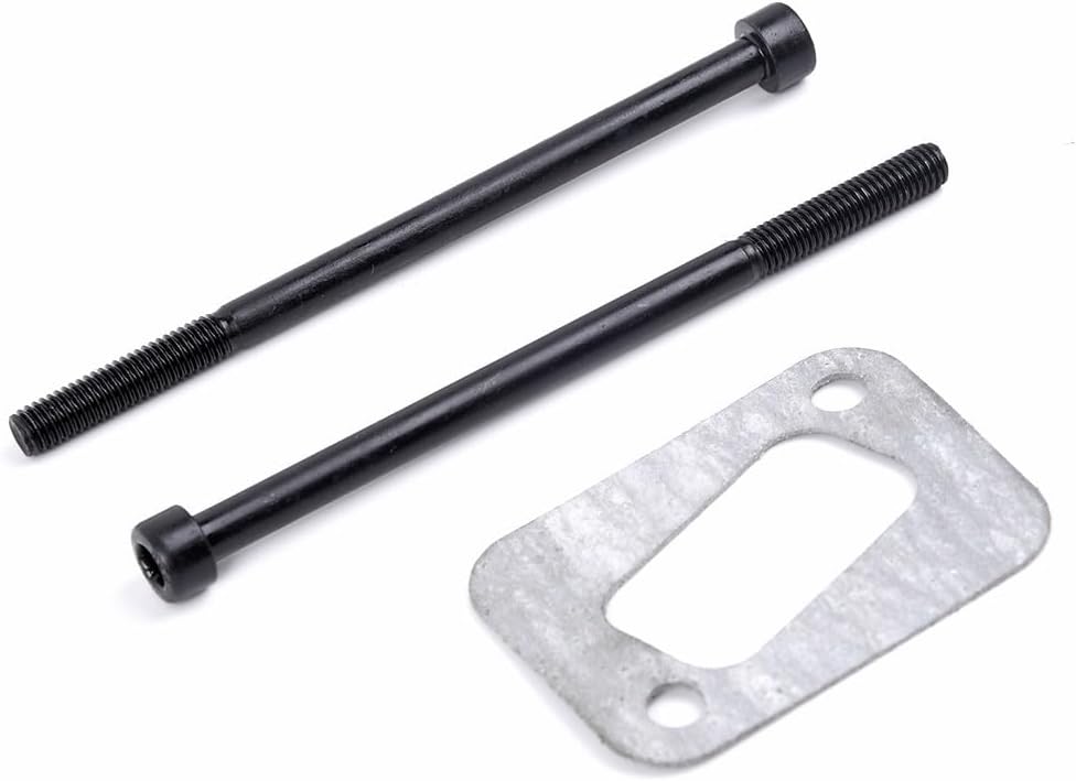 ya 28 10.13 baidi Muffler Exhaust Bolts +Gasket For Jonsered 2141 2145 2150 2149 2152 Chainsa