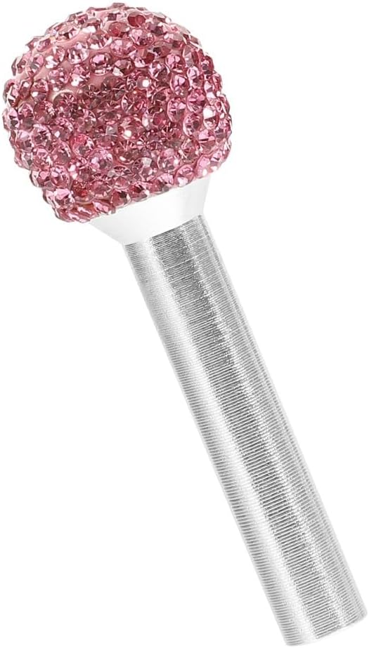 ya 26 10.21 baidi Car Door Lock Mention Bolt Alu for Mini um Alloy Bling Accessories Pink