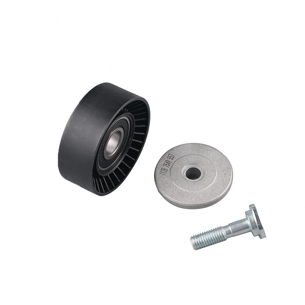 ya 10 9.16 baidi 1Set Fit for BMW 545i 750i for X5 for Alpina B7 A/C Water Pump Belt Tensioner & Idler Pulley