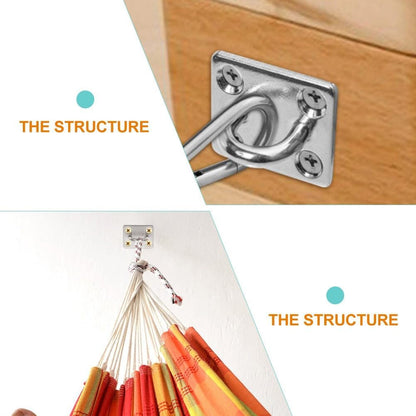 ya 26 10.21 baidi 4 Pcs Stainless Steel Hook U-Shaped Hooks for Ceiling Hanging Heavy Duty