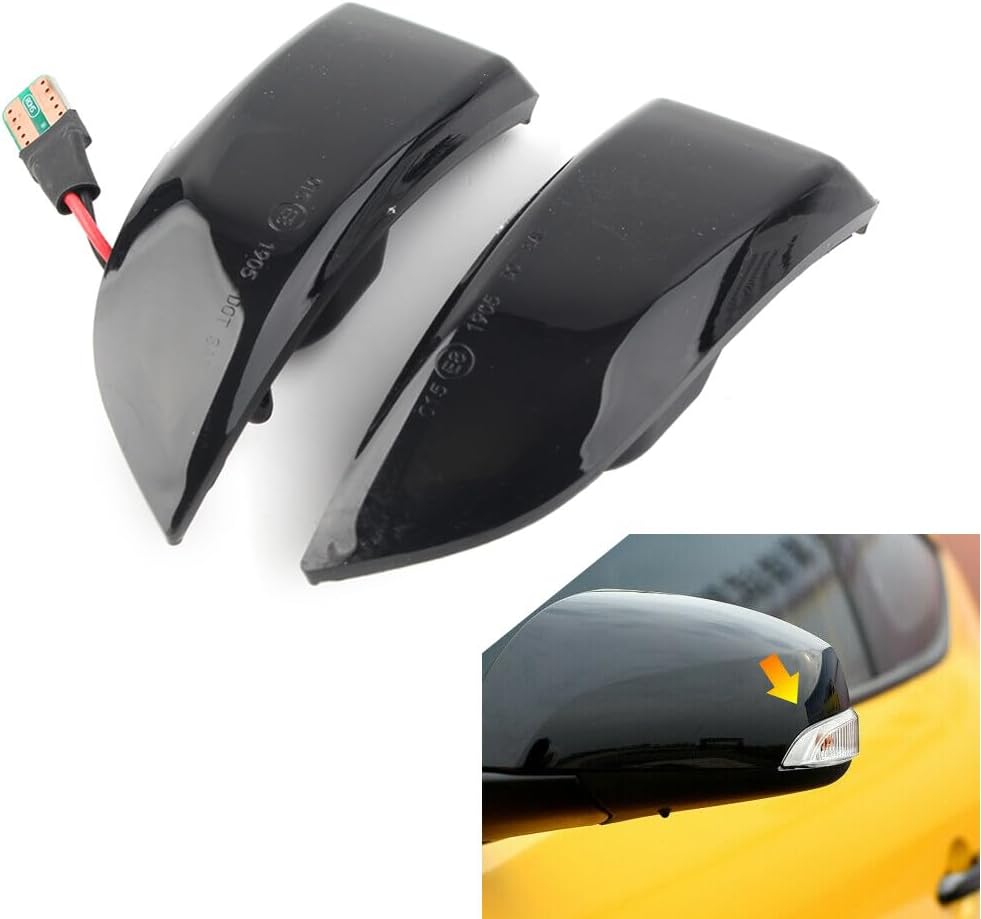 ya 7 8.24 baidi LED Dynamic Turn Signal Light Mirror Lamp for Renault Megane MK3 Scenic Fluence