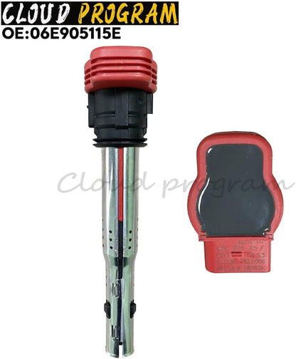 ya 9 10.24 4X Ignition Coil Pack for Audi for A4 A5 A6 for Q5 R8 & for VW for Golf GTI 2.0T FSI 06E905115E