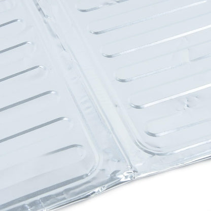 ya 14 9.20 baidi Foil Kitchen Cooking Oil Splash Guards Gas Stove Removal Scald Proof Board AU-1