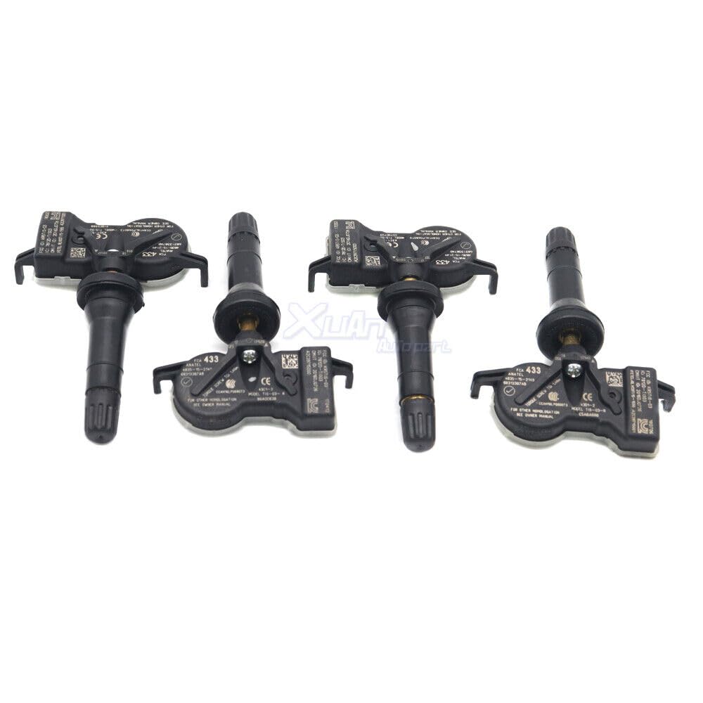 ya 2 8.15 4X Tire Pressure Monitor Sensor TPMS 68313387AB for Dodge for Jeep 433Mhz 68105280AF