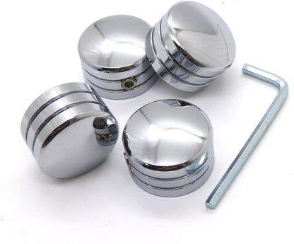 ya 11 9.14 zhengce Chrome Spark Plug Head Bolt Cap Cover Plug for Harley Twin Cam Touring 1999
