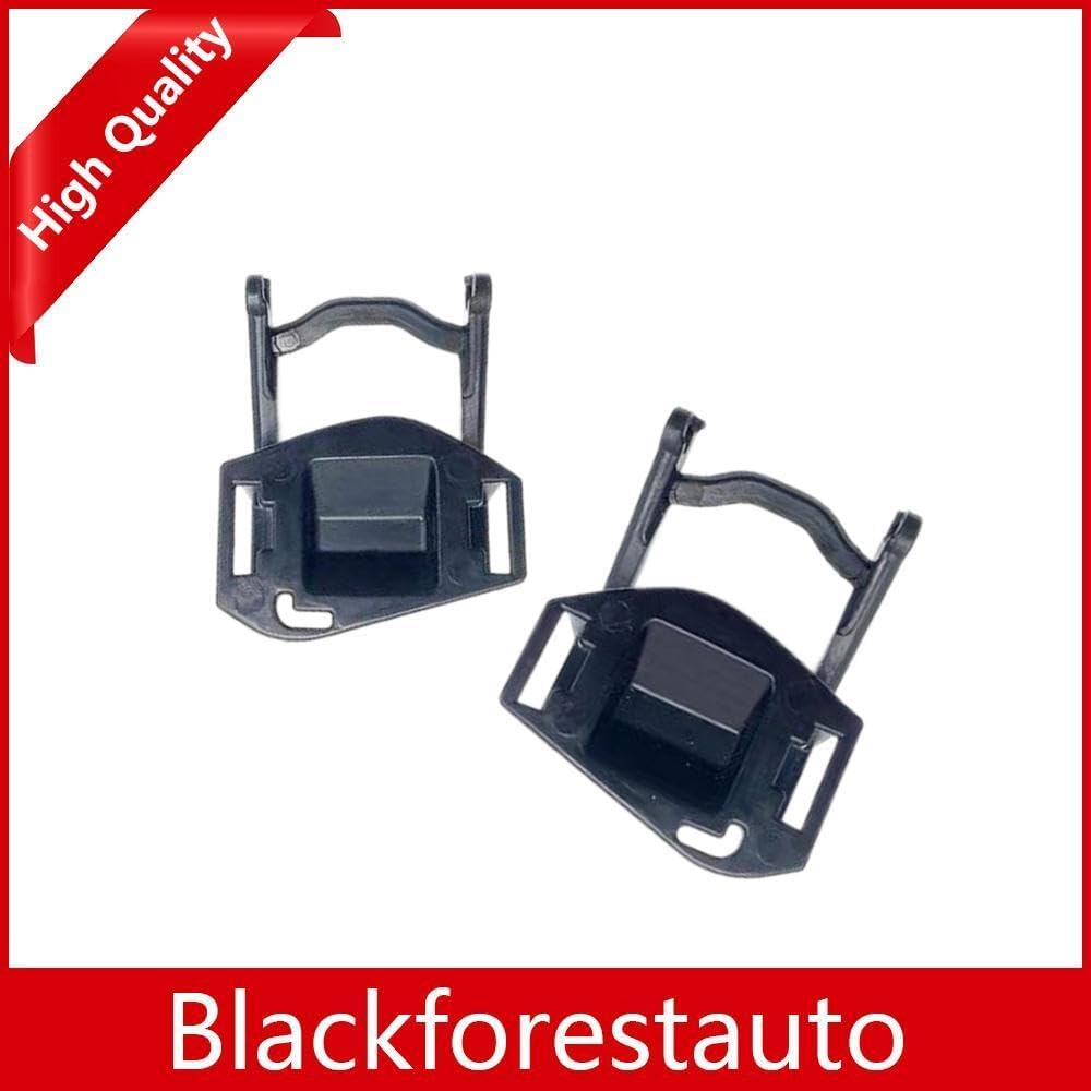 ya 27 10.13 baidi 2x for 2014-2017 for Volvo XC60 Front Headlight Washer Pump Hinge Black Left & Right