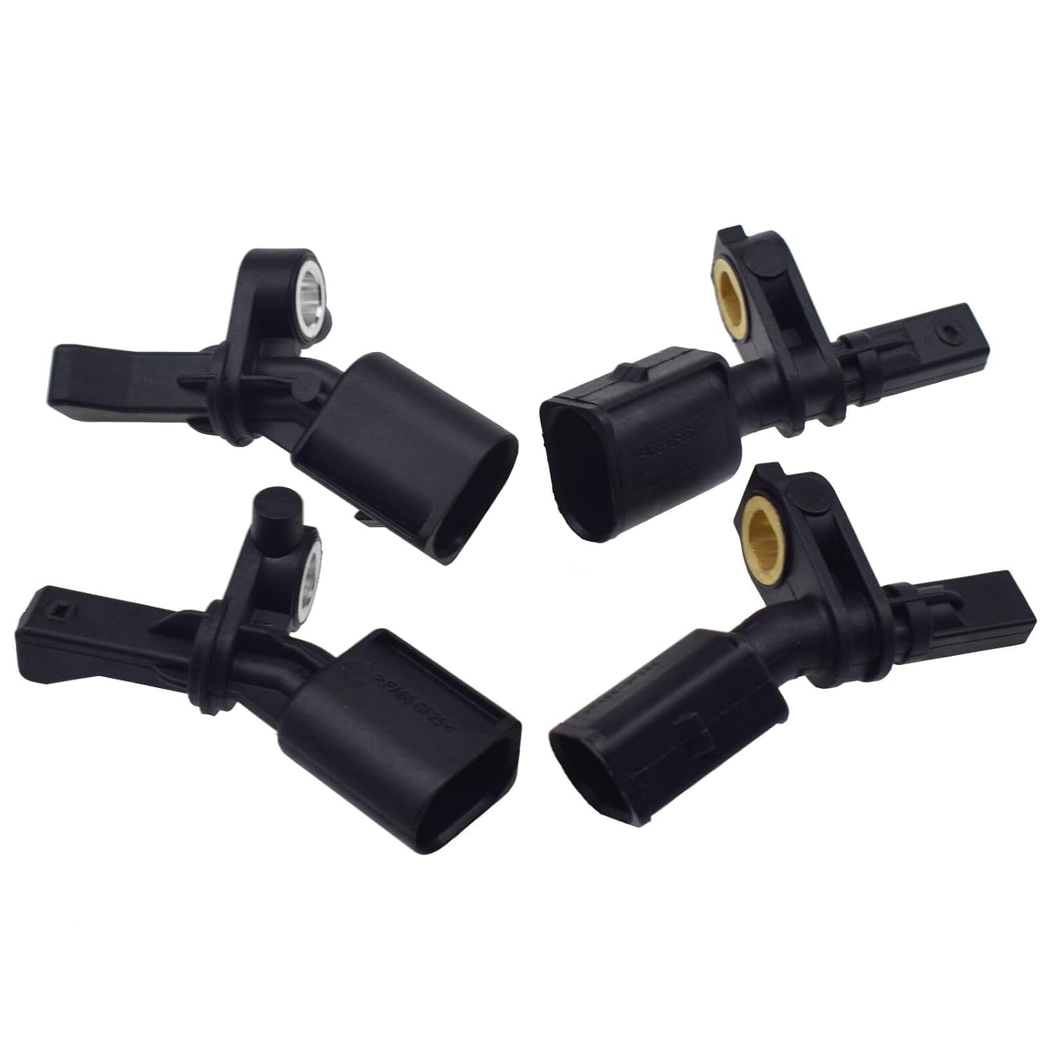 ya 4 8.8 ABS Wheel Speed Sensor 4-Piece Set, Front, Rear, Left, Right, Suitable for Audi A1 for VW Polo