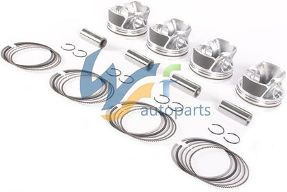ya 4 8.24 baidi 2.0T ¦Õ 22mm Piston & Ring Kit Fit for BMW 125i 220i 420i X4 X6 11258606459