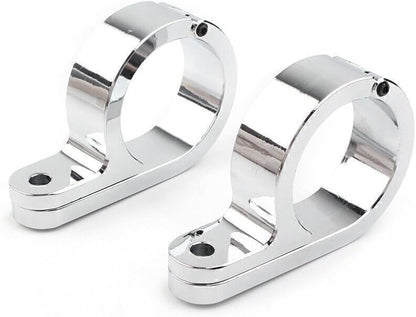ya 6 8.14 For 1.25 Handle Bar 1-1/4 Universal Motorcycle Handlebar Mount Clamp Clock