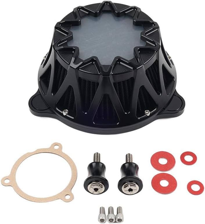 ya 5 8.10 Cross Air Cleaner Filter for Harley M8 114 Softail 2018-2024 Touring 2017+