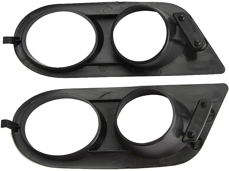 ya 4 8.10 Pair Fog Light Fog Lamp Cover Bezel Ffor Rame For 01-06 for BMW E46 M3