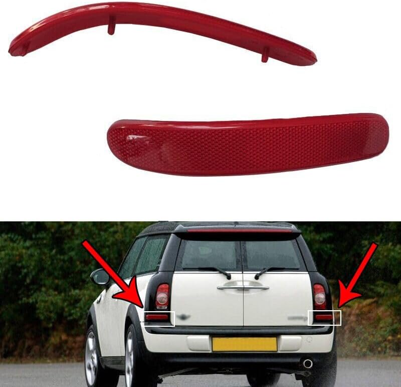 ya 2 8.15 Rear bumper reflector light fog light suitable for BMW for Mini Cooper Club for MAN R55 2008-2014