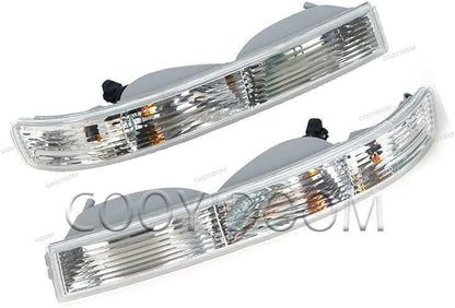 ya 6 8.24 baidi for Chevy for GMC Van 1500 2500 2003-2019 LH&RH Front Parking Lights Turn Signal
