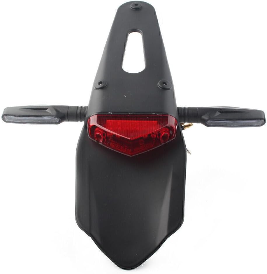 ya 10 9.16 zhengce Motorcycle Universal LED Rear Fender Brake Tail Light Turn Signal Dirt Off-