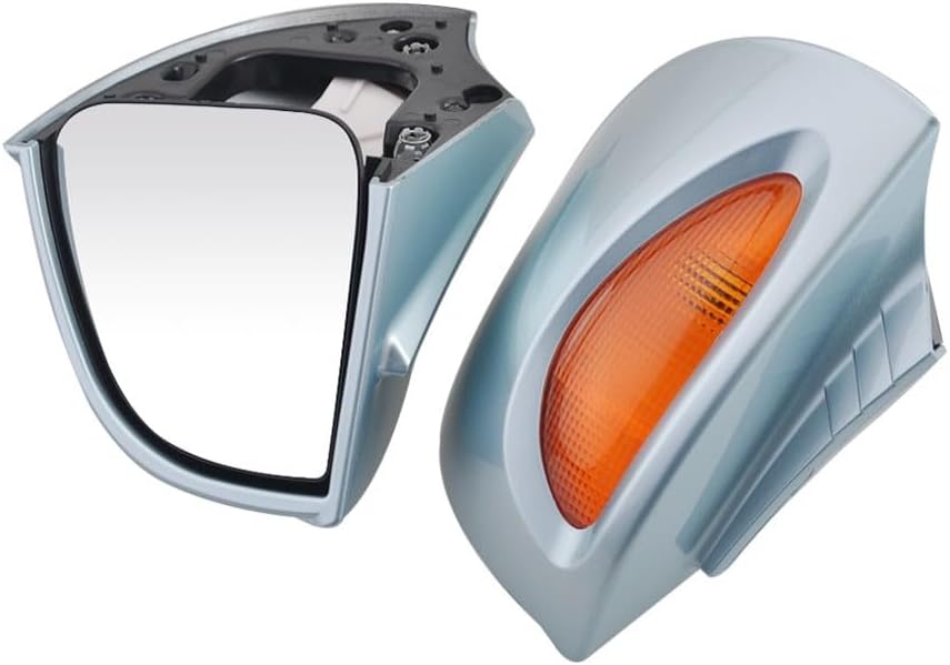 ya 13 9.15 baidi 2X Rearview Mirrors W/Amber Turn Signal Lens for BMW R1100 RT R1100 RTP R1150 RT