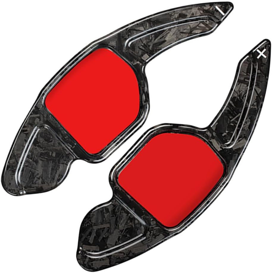 ya 10 9.16 zhengce Carbon Fiber Steering Wheel Paddle Shifter Extension 2PCS Fit for Audi S6 S