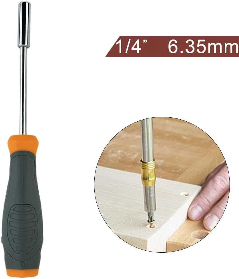 ya 26 10.21 baidi 6.35mm Hex Adapter Screwdriver Handle Magnetic-Head Screwdriver-Bit-Holder