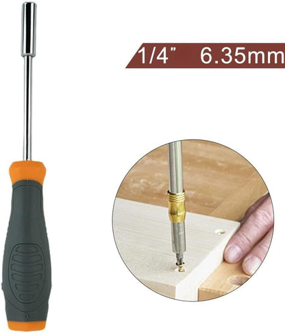 ya 26 10.21 baidi 6.35mm Hex Adapter Screwdriver Handle Magnetic-Head Screwdriver-Bit-Holder