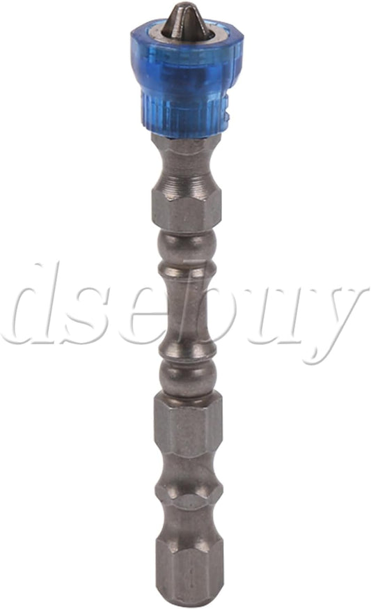 ya 26 10.21 baidi 40pcs Magnetic Collar Design Chrome Steel Screwdriver Bit 1/4 Inch Hex Shank