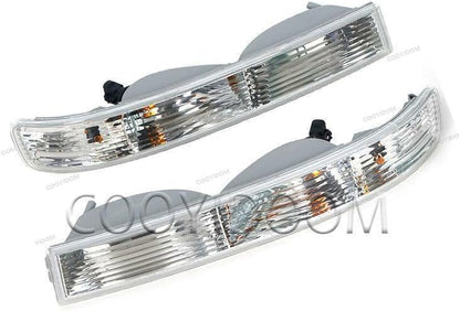 ya 11 9.14 baidifor Chevy for GMC Van 1500 2500 2003-2019 LH&RH Front Parking Lights Turn Signal