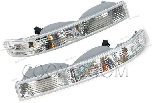 ya 11 9.14 baidifor Chevy for GMC Van 1500 2500 2003-2019 LH&RH Front Parking Lights Turn Signal