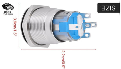 ya 8 8.24 baidi 12V DC LED Car Engine Start Stop Push Button Switch Ignition Starter Switch Univ