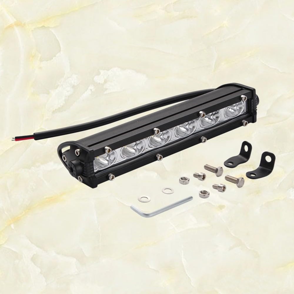 ya 13 9.15 baidi 8 Inches Spotlights Grid Warning Beacon for Trucks Ultra-thin Strobe