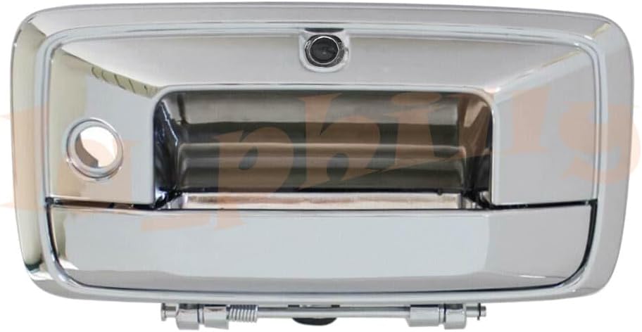 ya 10 9.16 baidi for 2018 for Chevrolet Silverado for Sierra Colorado Tailgate Handle w/Camera Chrome