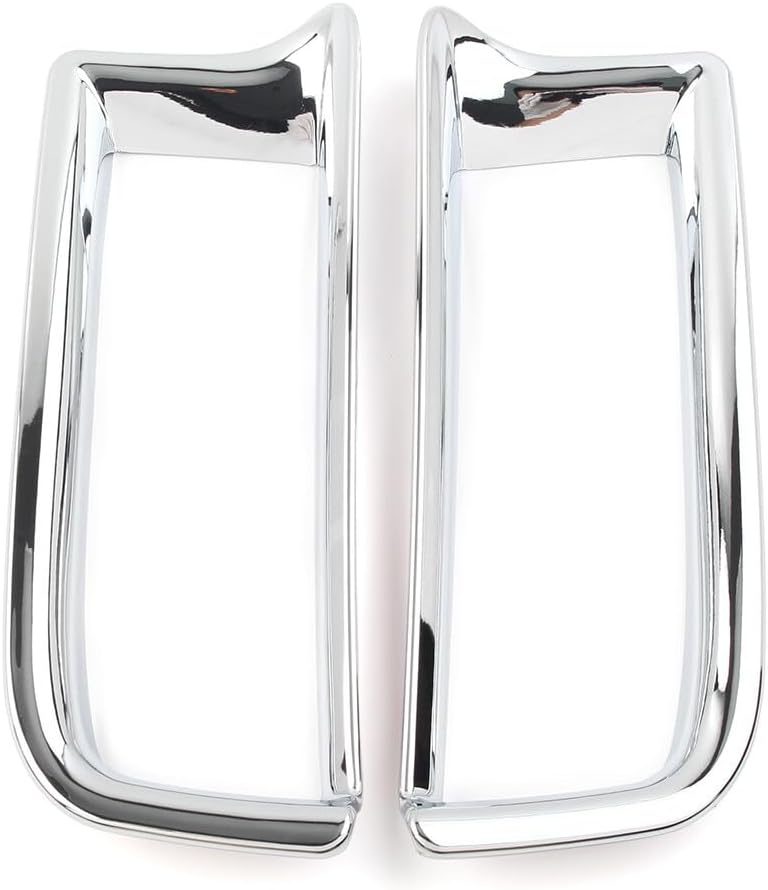 ya 4 8.14 2x Rear Bumper Reflector Moulding Cover Trim Chrome for Honda CR-V 2015 2016 CRV