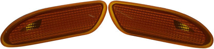 ya 9 10.24 2-pack front left and right marker lights bumper turn signal lights for Mer