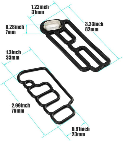 ya 10 9.16 baidi 10 set for Honda 15815R70A01 15845R70A01 NEW Cylinder Head Solenoid Gasket VTEC