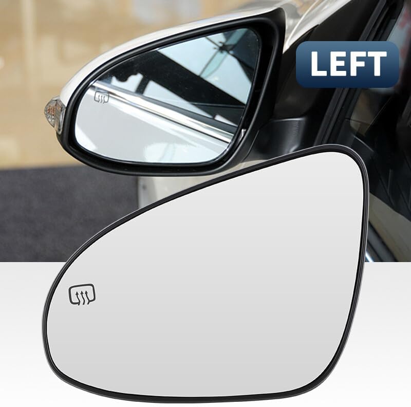 ya 2 8.15 Left Driver Side Heated Mirror Glass For 2014-2019 15 16 17 18 for Toyota for COROLLA