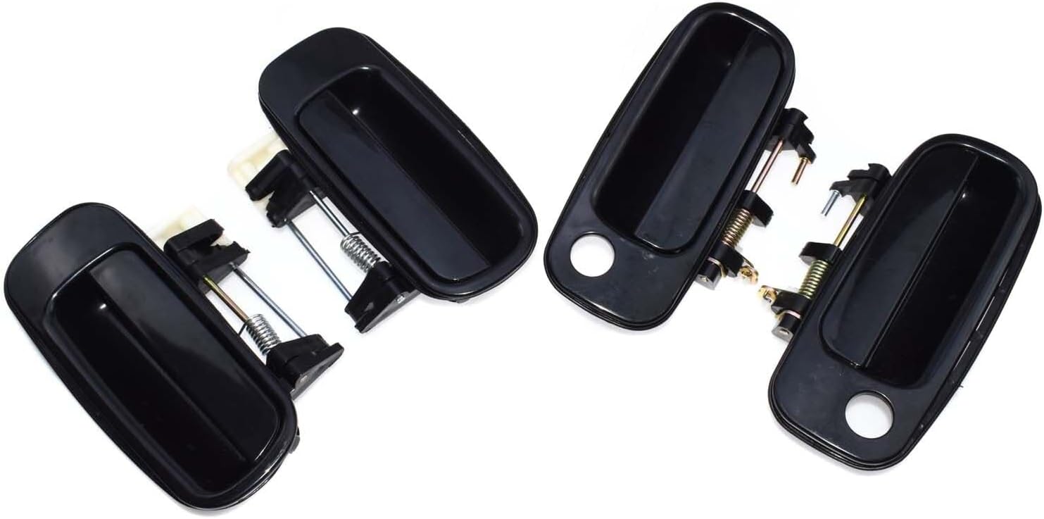 ya 2 8.15 Set of 4 for Toyota for Camry 1992-1996 Outside Door Handle Black 69220-33020