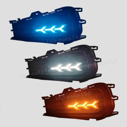 ya 9 10.24 Led Front Daytime Running Lights/Turn Lights Fit for VW for JETTA 2023-24