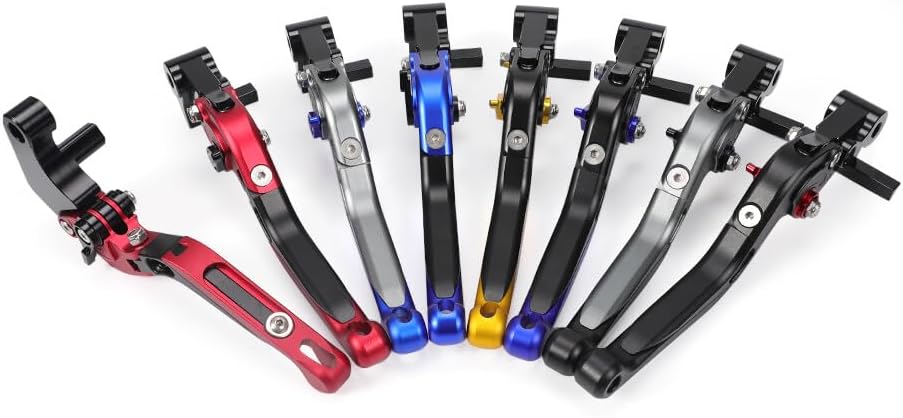 ya 4 8.14 Adjustable Folding Extendable Clutch Brake Levers for Yamaha MT-09 /SP 2021-2023