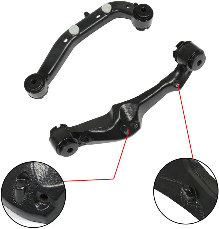 ya 4 8.24 baidi 2-Pack Front LH and RH Differential Carrier Mounting Brackets for Chevrolet for GMC Trucks