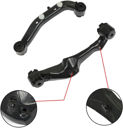 ya 4 8.24 baidi 2-Pack Front LH and RH Differential Carrier Mounting Brackets for Chevrolet for GMC Trucks