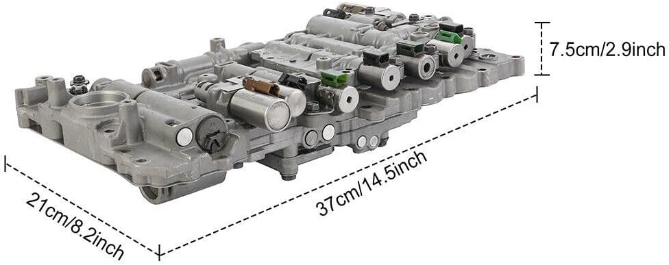 ya 10 9.16 baidi A960E Shift Valve Body with Solenoids 6-Speed for 2005-2011 for Lexus IS250 2.5L-