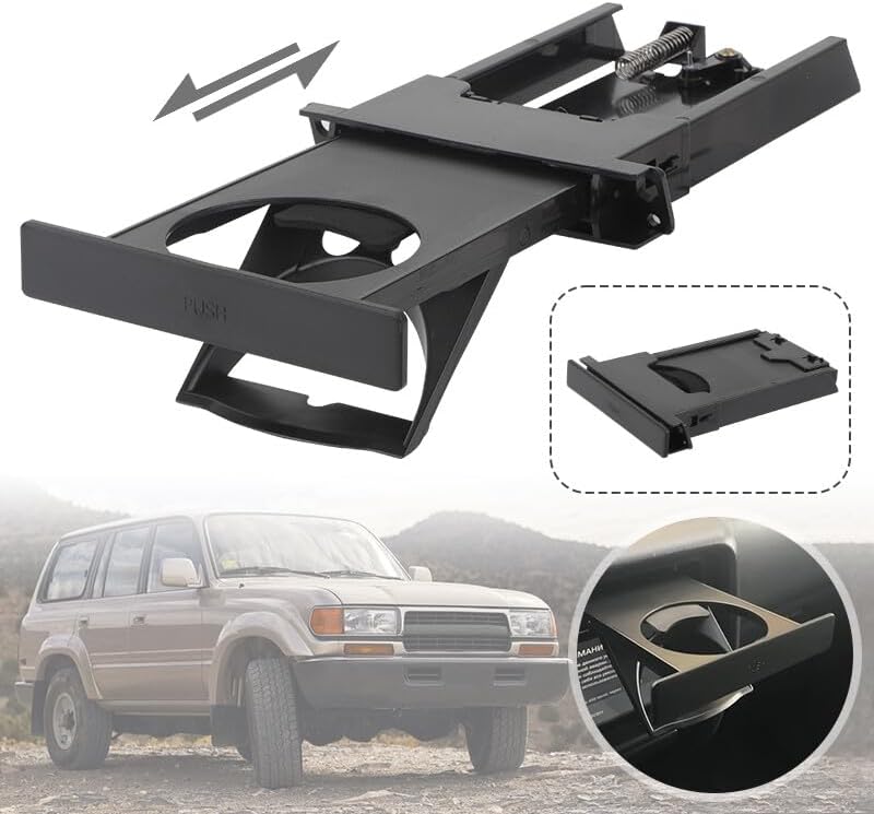 ya 6 8.24 baidi Console Drink Cup Holder for Toyota Landcruiser 80 Series 1995-On for Lexus LX450
