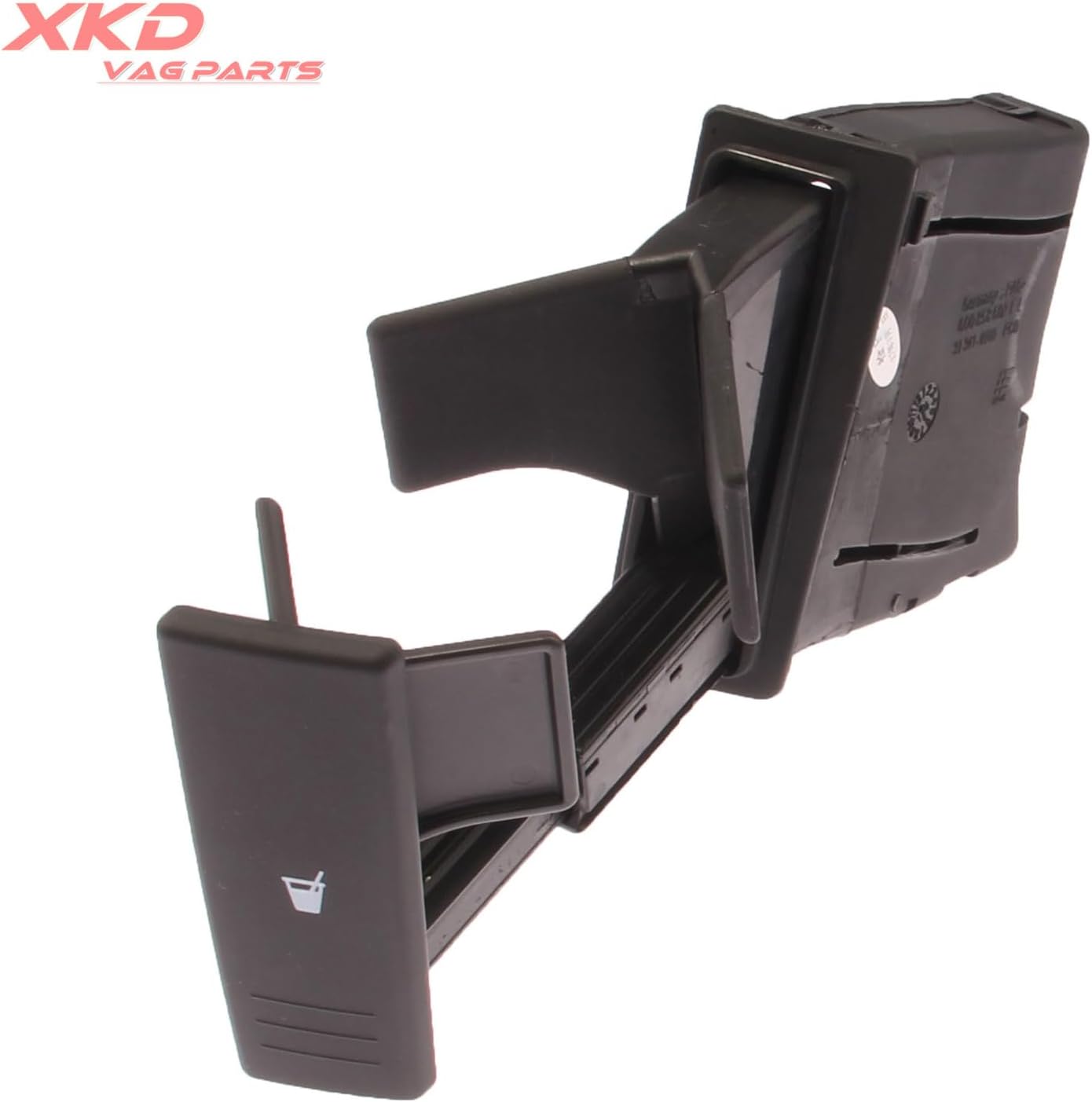 ya 6 8.24 baidi Black Front Console Drinks Cup Holder Fit for VW Polo 9N 6Q0858602G