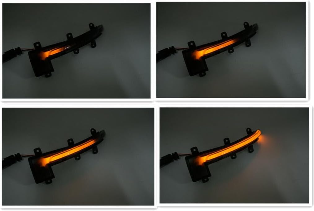 ya 14 9.20 zhengce EURO Sequential LED Side Mirror Turn Signal Light for Audi 06-14 TT TTS 07--1