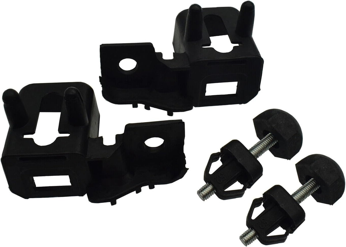 ya 4 8.10 4-Pack Hooded Bull Plugs and Brackets Left and Right Side for 2013-20 for Ford Fusion MKZ